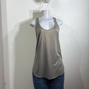 (A1) Lululemon Women's Gold Sparkle Tank Top Size: M